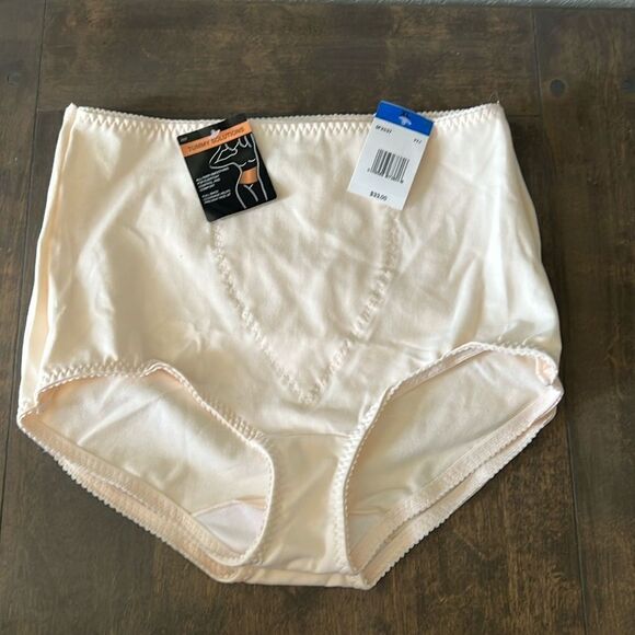 NWT Bali Womens Smoothing Cotton Tummy control  Brief X037 2Pack - Picture 3 of 9